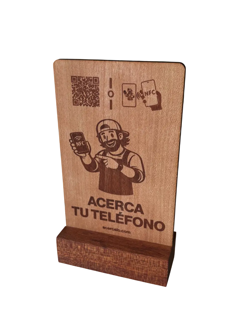 Tarjeta NFC Paco Roncero - Acerca tu móvil para dejar reseña